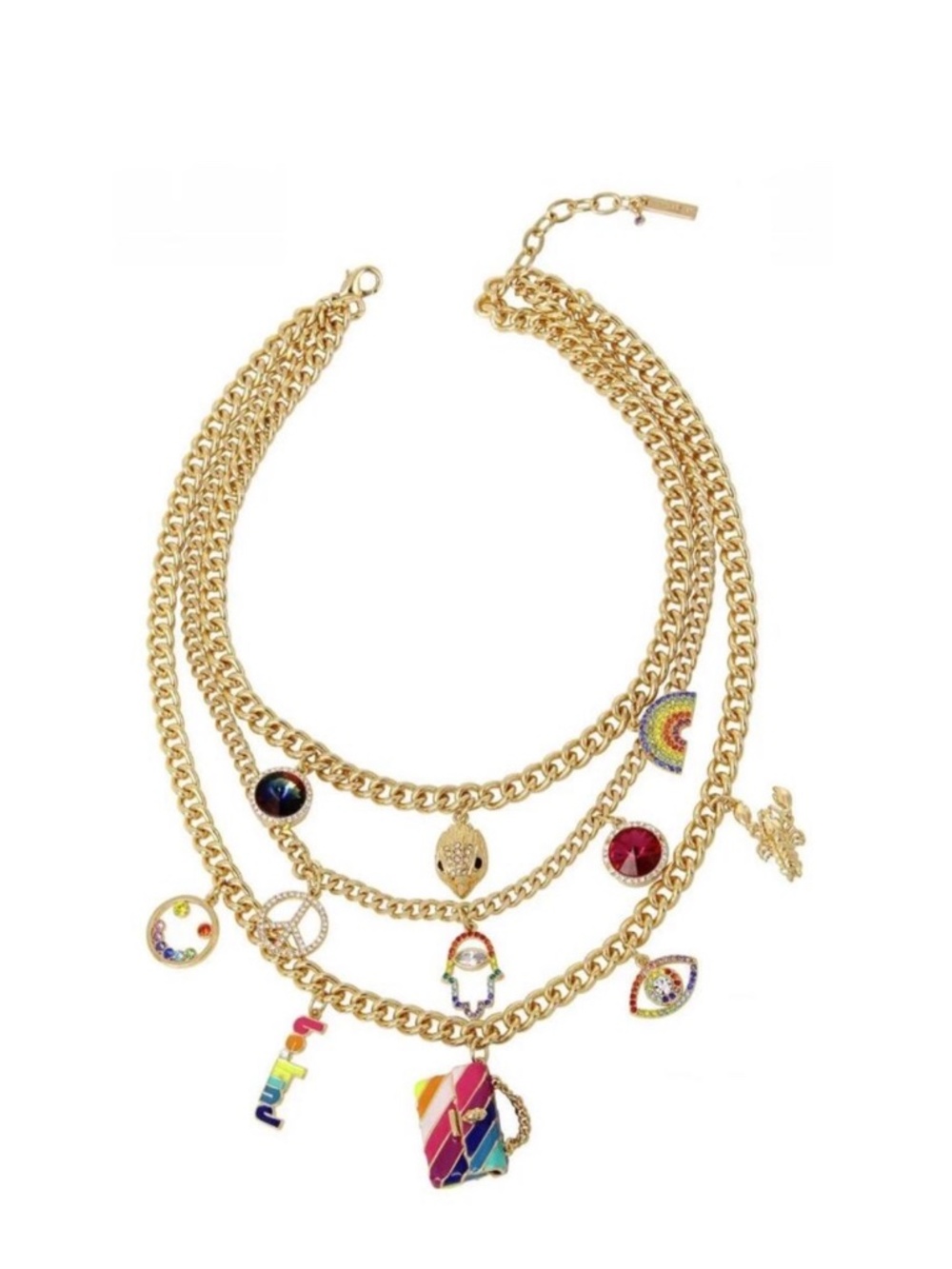 Kurt Geiger charm necklace